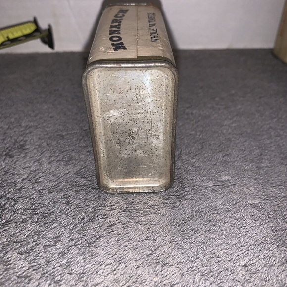 Vintage Monarch Lion Spice Tin Whole Nutmegs Reid Murdoch Chicago Kitchen Decor